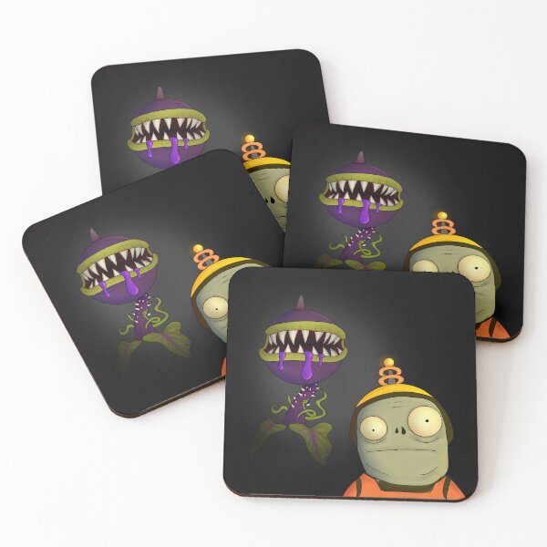 Item preview, Plants vs Undead creatures (pvz gw2) imp and chomper designed and sold by PomegranateHeart.