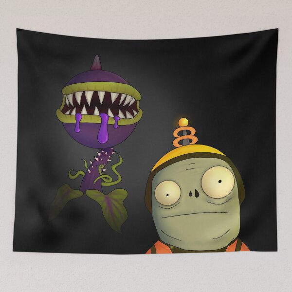 Item preview, Plants vs Undead creatures (pvz gw2) imp and chomper designed and sold by PomegranateHeart.