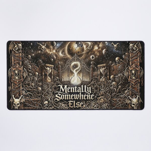 Item preview, Mentally Somewhere Else (Dark Escape Funny Stoner Alternative Edition) designed and sold by Alchemy Forge.
