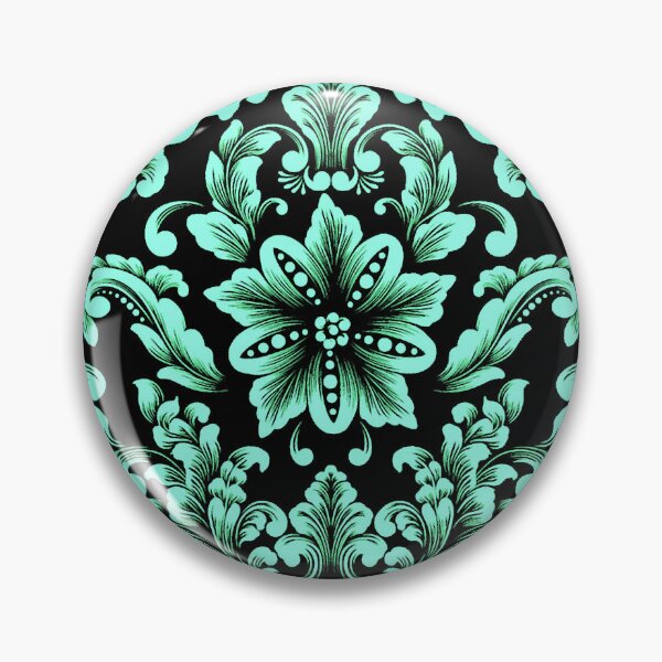 Item preview, Damask in Teal designed and sold by ViaARTfactory.