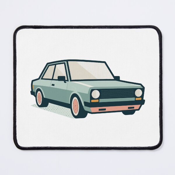 Item preview, Retro Vintage Car Sticker - Minimal Geometric Vector Illustration designed and sold by the--artisans.