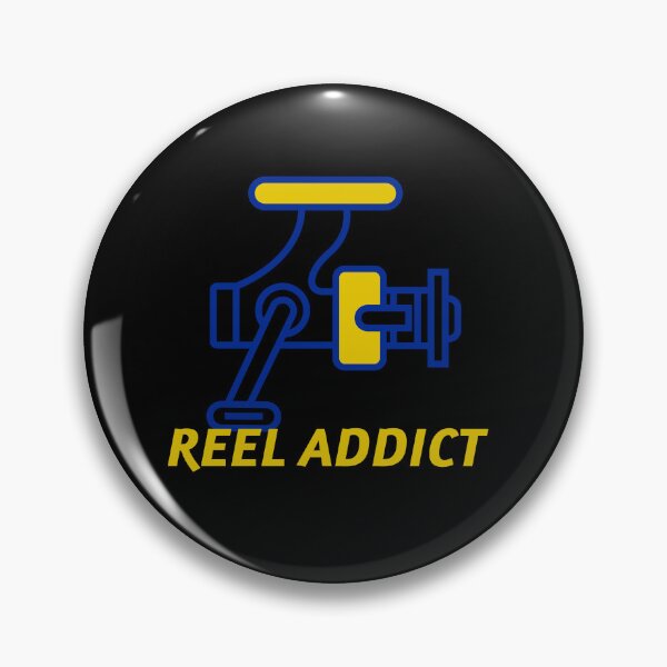Item preview, Reel Addict Fishing Addict designed and sold by SquatchPrintsCo.