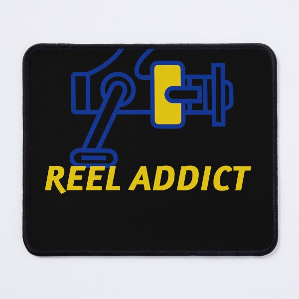 Item preview, Reel Addict Fishing Addict designed and sold by SquatchPrintsCo.