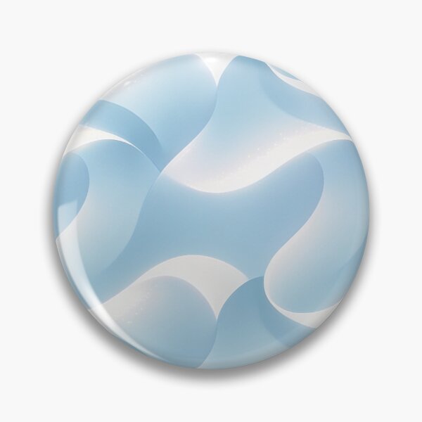 Item preview, Abstract 3D Blue and White Wavy Waves Seamless Pattern iPhone Case designed and sold by FestivityFinds.
