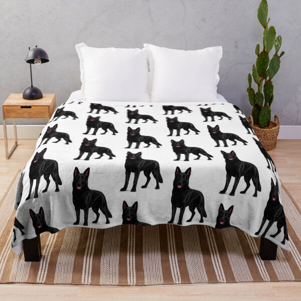 Item preview, Copy of Black Shiloh Shepherd dog designed and sold by BackgroundND.