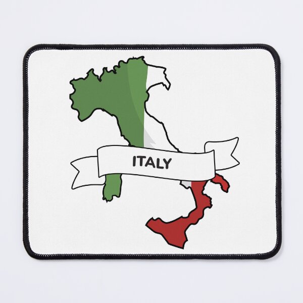 Item preview, Ireland/Italy Map Flag Silhouette Graphic designed and sold by Travel.Art.