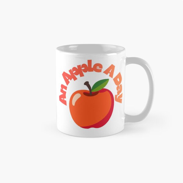Item preview, An Apple A Day Cute Cartoon Fruit Graphic designed and sold by Mittal-Designs.