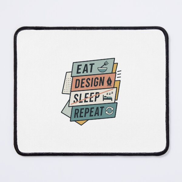 Item preview, Eat Design Sleep Repeat - Architect & Designer Motivation Sticker designed and sold by the--artisans.