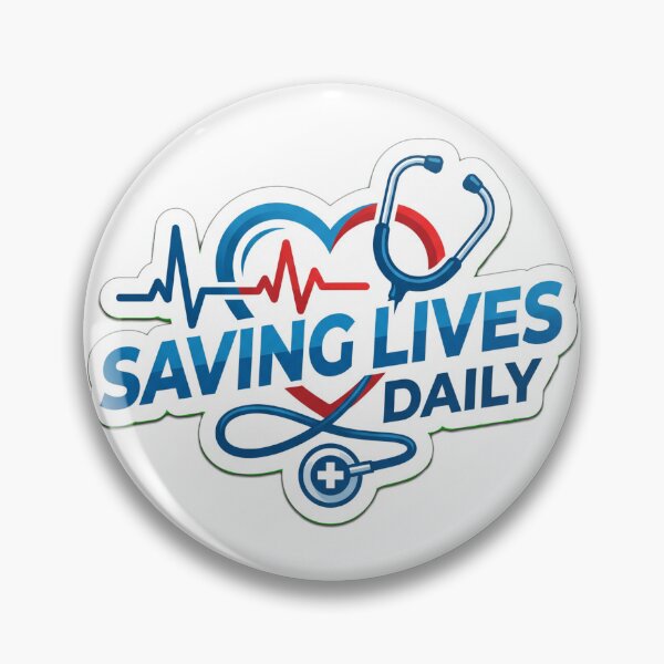 Item preview, Saving Lives Daily Doctor Nurse Healthcare Medical Hero  designed and sold by MR4me.