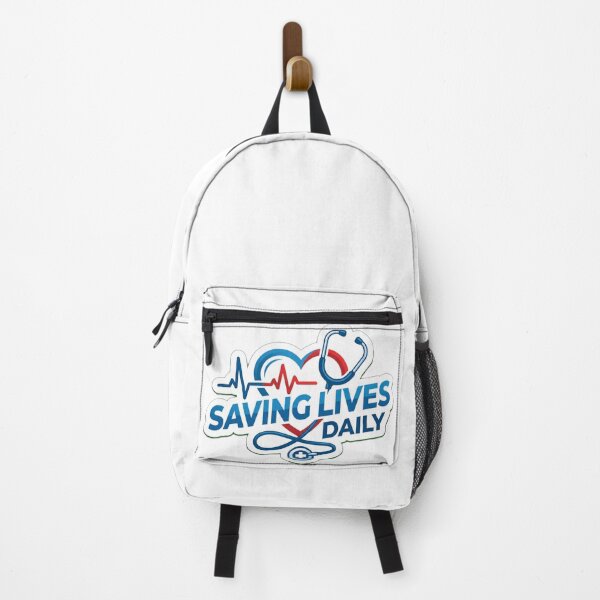 Item preview, Saving Lives Daily Doctor Nurse Healthcare Medical Hero designed and sold by MR4me.