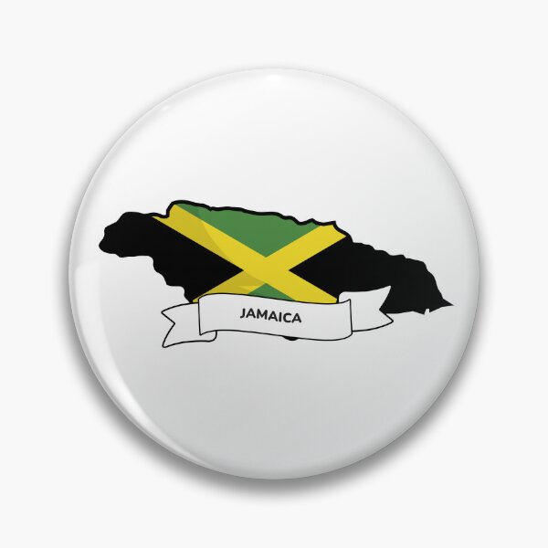 Item preview, Jamaica Map Flag Silhouette Graphic designed and sold by Travel.Art.