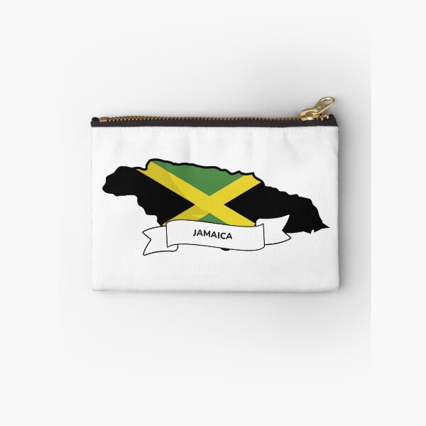 Item preview, Jamaica Map Flag Silhouette Graphic designed and sold by Travel.Art.