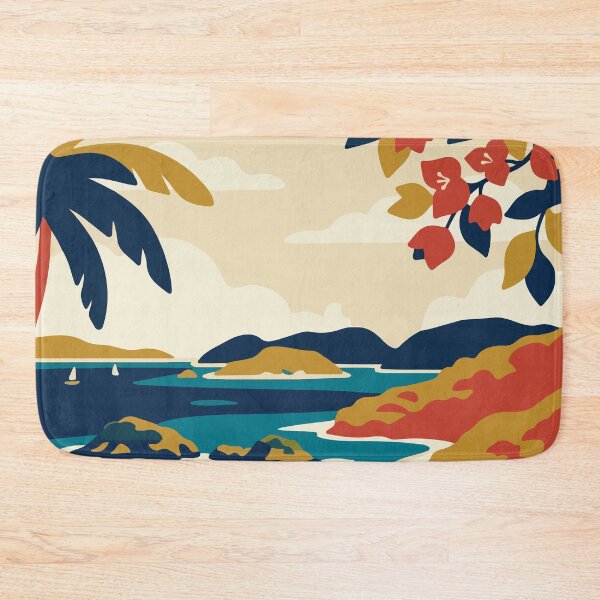 Item preview, Virgin Islands National Park USA Travel Vintage designed and sold by RareDeerArt.