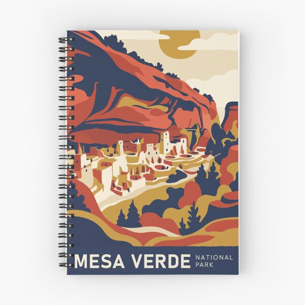 Item preview, Mesa Verde National Park USA Travel Vintage designed and sold by RareDeerArt.
