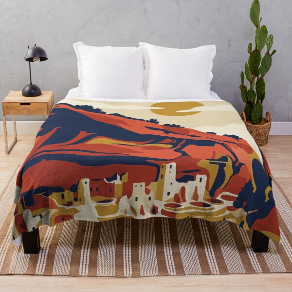 Item preview, Parque Nacional Mesa Verde, EE. UU. Viajes vintage designed and sold by RareDeerArt.