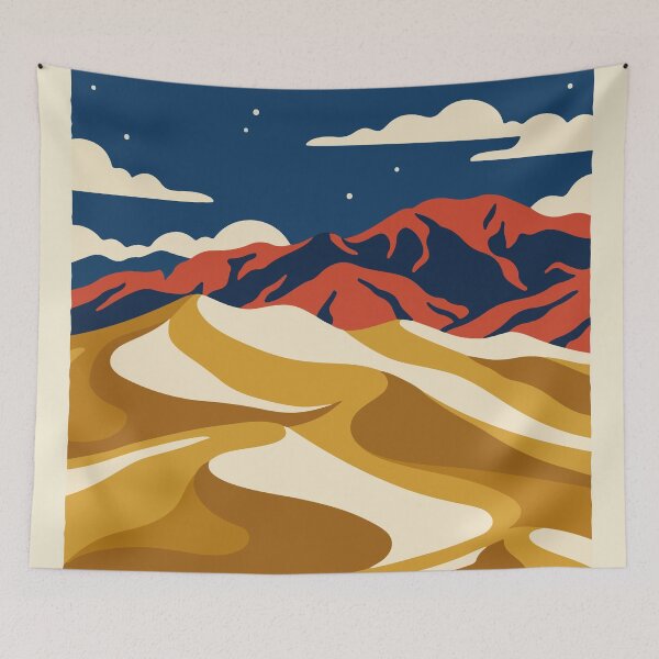 Item preview, Great Sand Dunes National Park USA Travel Vintage designed and sold by RareDeerArt.