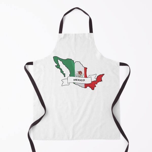 Item preview, Mexico Map Flag Silhouette Graphic designed and sold by Travel.Art.