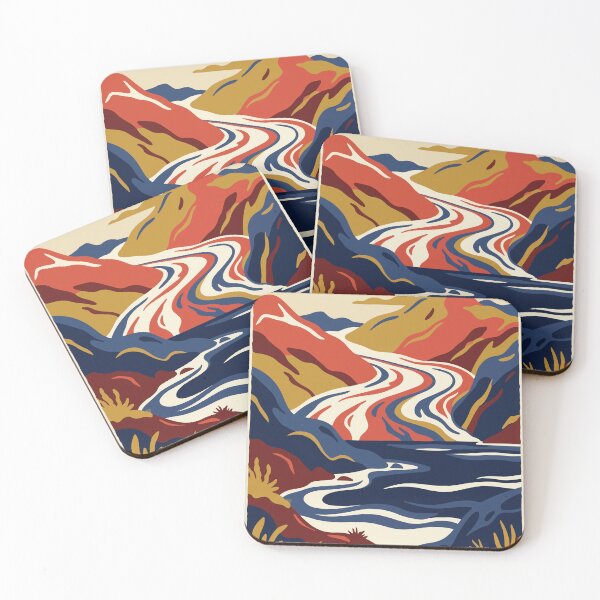 Item preview, Parque Nacional de los Fiordos de Kenai, EE. UU. Viajes vintage designed and sold by RareDeerArt.