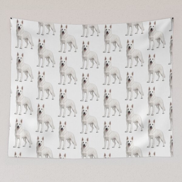 Item preview, White Shepherd Dog designed and sold by BackgroundND.