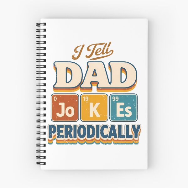 Item preview, I Tell Dad Jokes Periodically Funny Science Pun Vintage Chemistry Periodical Table Chart designed and sold by FernaRoje.