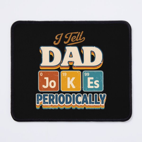 Item preview, I Tell Dad Jokes Periodically Funny Science Pun Vintage Chemistry Periodical Table Chart designed and sold by FernaRoje.