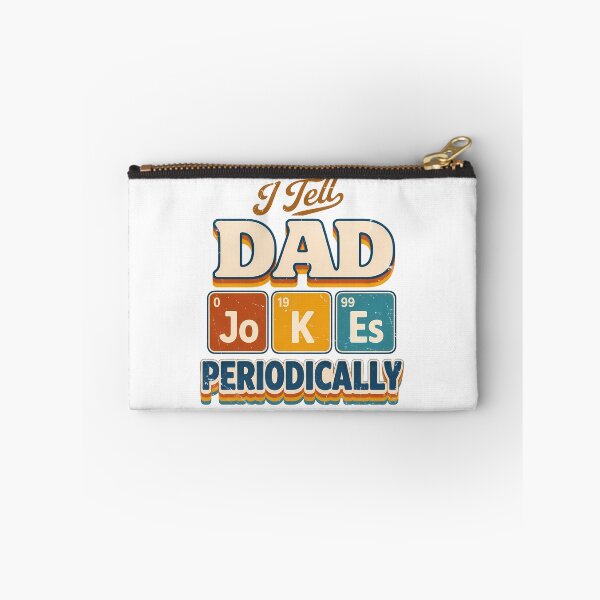Item preview, I Tell Dad Jokes Periodically Funny Science Pun Vintage Chemistry Periodical Table Chart designed and sold by FernaRoje.