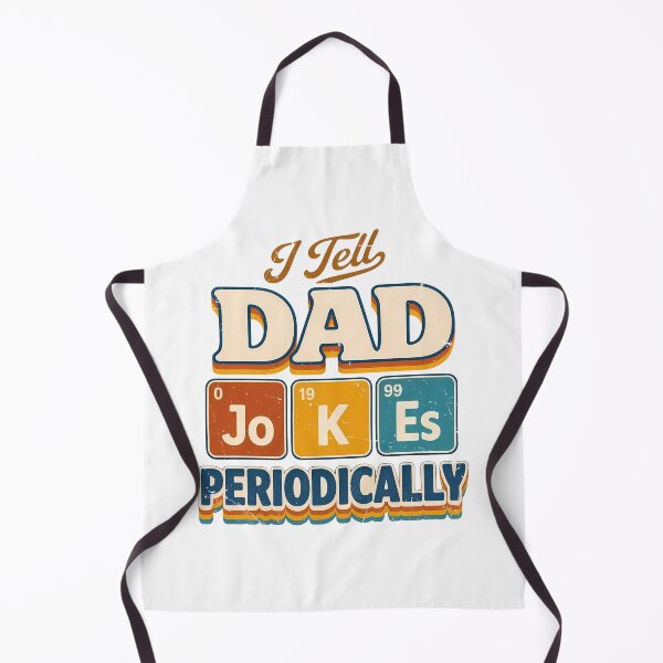 Item preview, I Tell Dad Jokes Periodically Funny Science Pun Vintage Chemistry Periodical Table Chart designed and sold by FernaRoje.