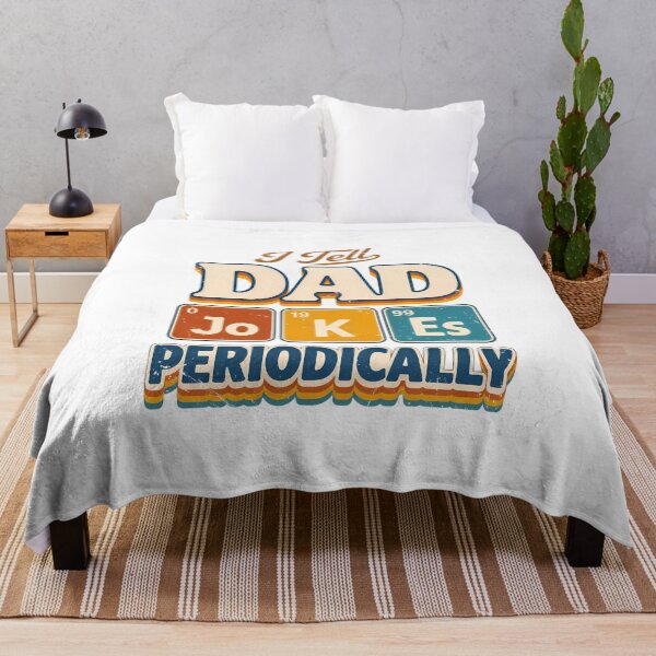 Item preview, I Tell Dad Jokes Periodically Funny Science Pun Vintage Chemistry Periodical Table Chart designed and sold by FernaRoje.