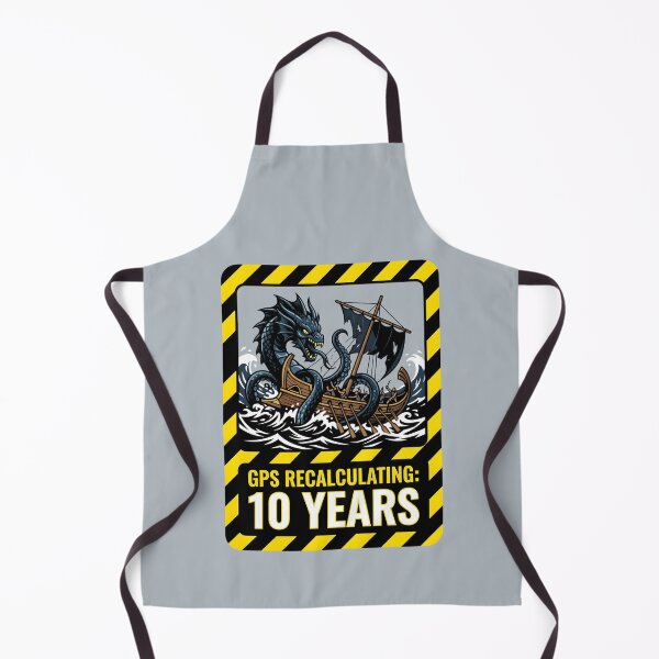 Item preview, GPS Recalculating Kraken and Galley designed and sold by SplashTastic.