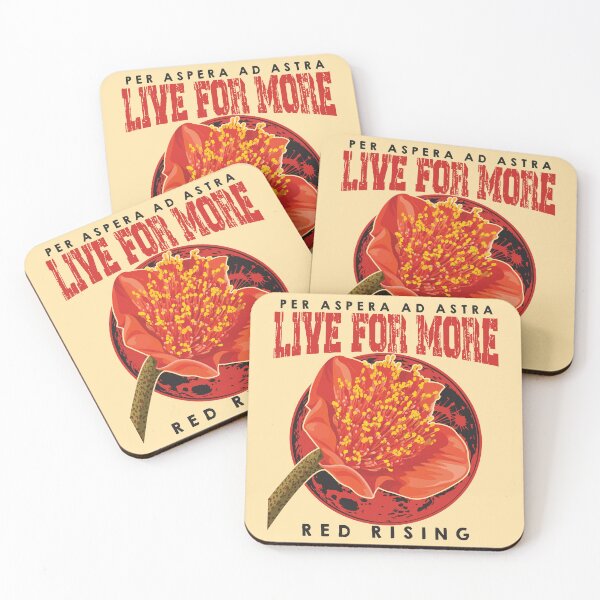 Item preview, Red Rising, Live for More, Haemanthus, Per Aspera Ad Astra designed and sold by BrianOMinard.