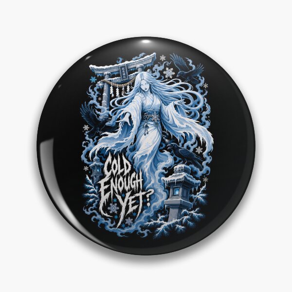 Item preview, Cold Enough Yet Snow Ghost Metal Shirt Design designed and sold by Tong4130.