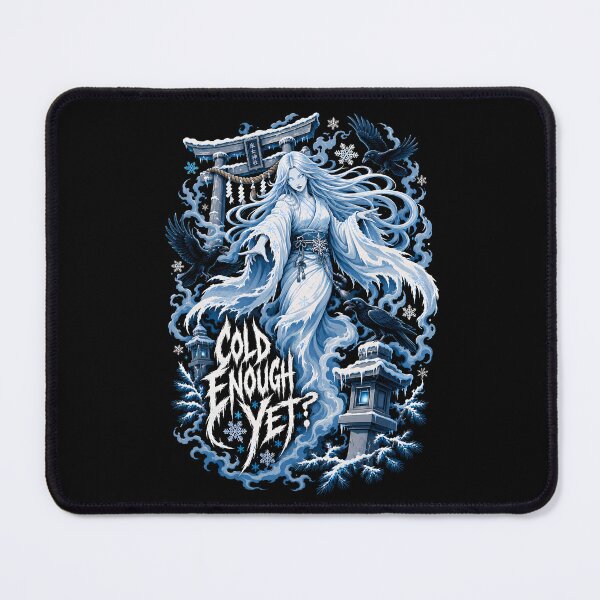 Item preview, Cold Enough Yet Snow Ghost Metal Shirt Design designed and sold by Tong4130.