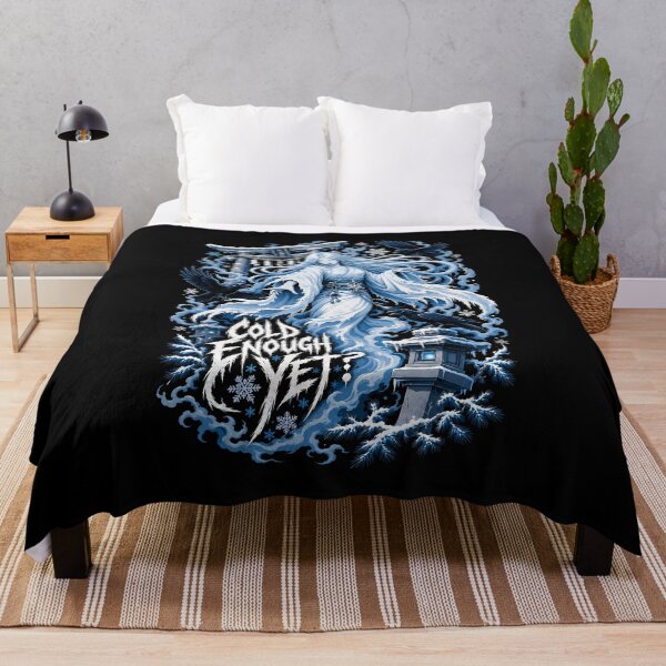 Item preview, Cold Enough Yet Snow Ghost Metal Shirt Design designed and sold by Tong4130.
