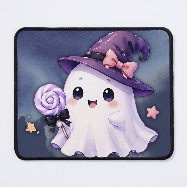 Item preview, Cute Ghost Witch Candy Halloween Pastel designed and sold by Soluna Studio.