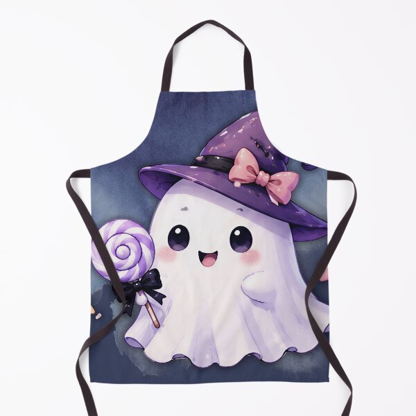 Item preview, Cute Ghost Witch Candy Halloween Pastel designed and sold by Soluna Studio.