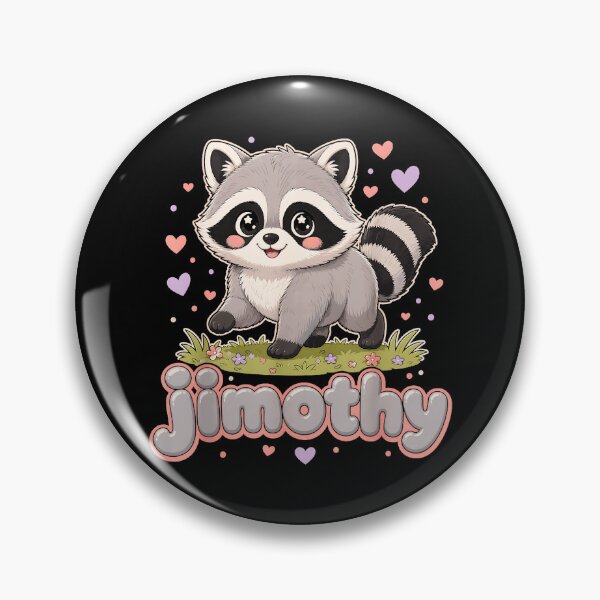 Item preview, Jimothy Raccoon Personalized Kids Name Wild Animal designed and sold by Hugosploosh.