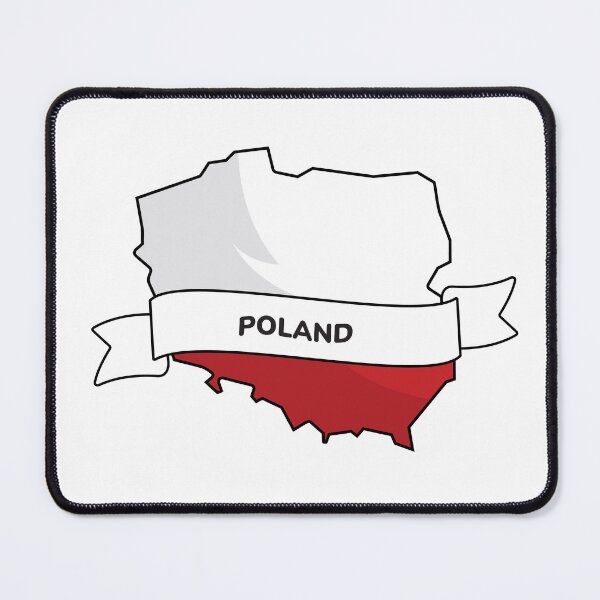 Item preview, Poland Map Flag Silhouette Graphic designed and sold by Travel.Art.