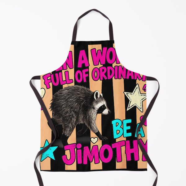 Item preview, In A World Full Of Ordinary Be A Jimothy Raccoon Personalized Name designed and sold by Hugosploosh.
