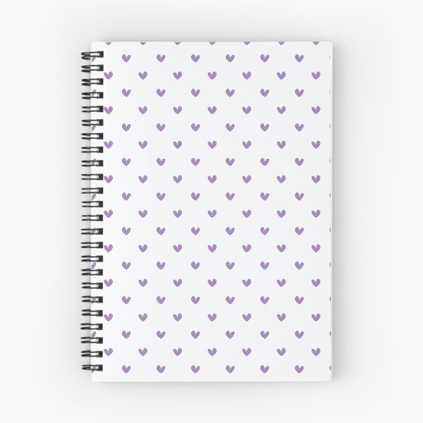 Item preview, Velvet Snow Hearts on Vanilla Frost Pattern | Minimalist Lavender Heart Design | Soft Purple Hearts Cream Seamless Pattern | Vanilla Frost and Velvet Snow Preppy Pastel Hearts designed and sold by VivaFy.