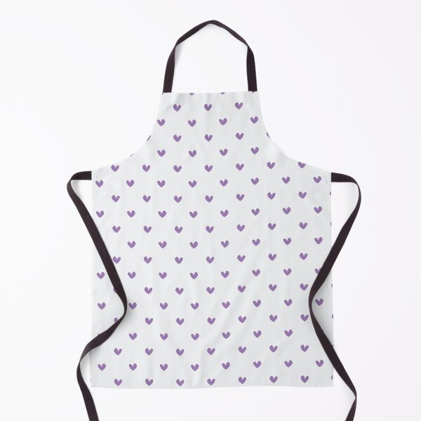 Item preview, Velvet Snow Hearts on Vanilla Frost Pattern | Minimalist Lavender Heart Design | Soft Purple Hearts Cream Seamless Pattern | Vanilla Frost and Velvet Snow Preppy Pastel Hearts designed and sold by VivaFy.