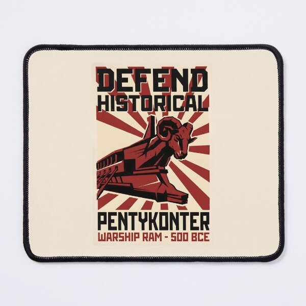 Item preview, Defend Historical Pentykonter Warship Ram designed and sold by SplashTastic.