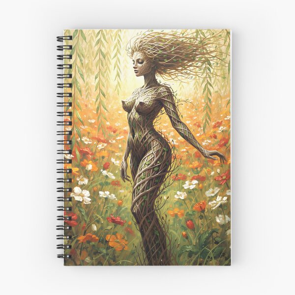 Item preview, Mother Nature Willow Spirit - Fantasy Botanical Art designed and sold by RAMIX-Y2K.