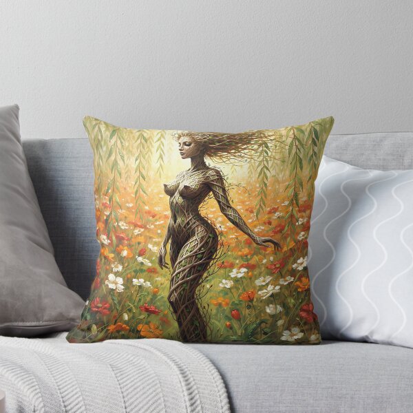 Item preview, Mother Nature Willow Spirit - Fantasy Botanical Art designed and sold by RAMIX-Y2K.