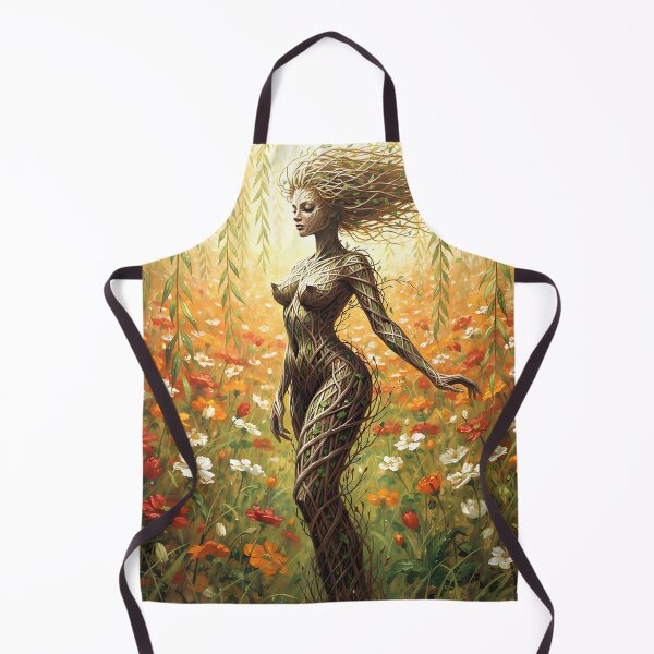 Item preview, Mother Nature Willow Spirit - Fantasy Botanical Art designed and sold by RAMIX-Y2K.