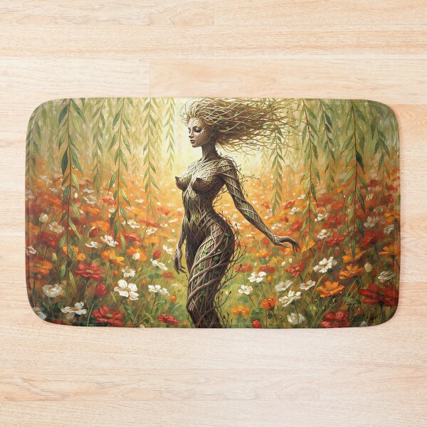 Item preview, Mother Nature Willow Spirit - Fantasy Botanical Art designed and sold by RAMIX-Y2K.