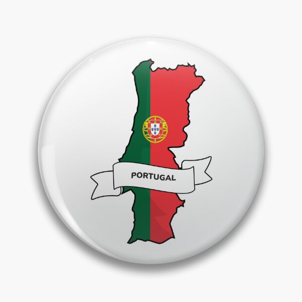 Item preview, Portugal Map Flag Silhouette Graphic designed and sold by Travel.Art.