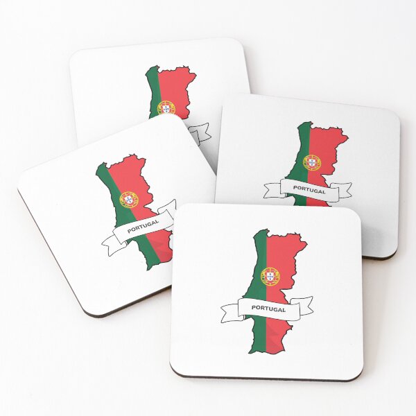 Item preview, Portugal Map Flag Silhouette Graphic designed and sold by Travel.Art.