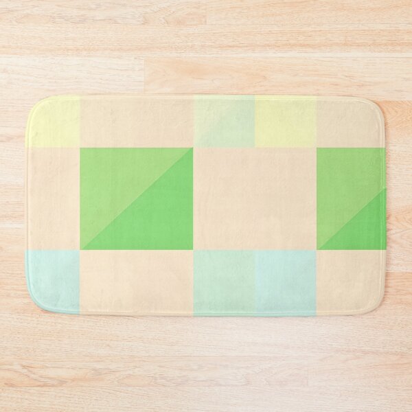 Item preview, Pastel Green and Peach Minimalist Geometric Color Block iPhone Case designed and sold by FestivityFinds.