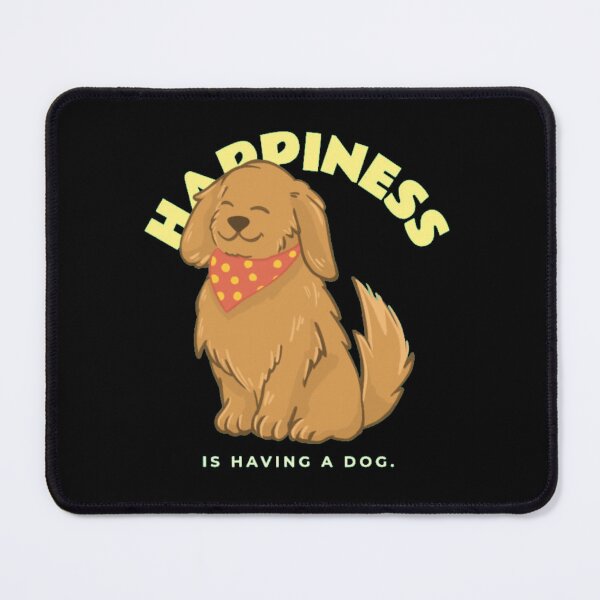 Item preview, Happiness Is Having A Dog - Cute Golden Retriever Bandana Graphic designed and sold by GenZFashion000.