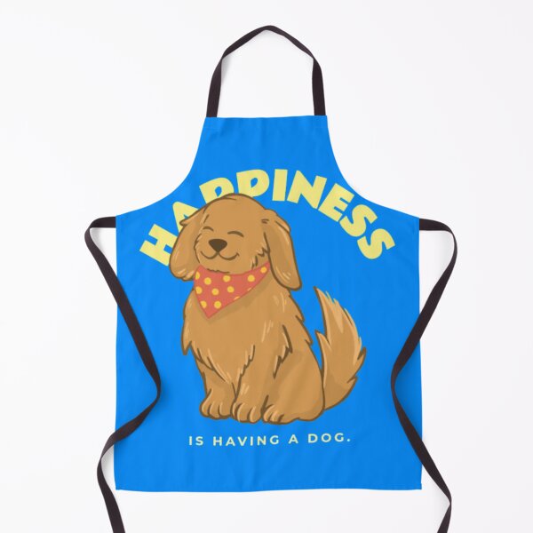 Item preview, Happiness Is Having A Dog - Cute Golden Retriever Bandana Graphic designed and sold by GenZFashion000.